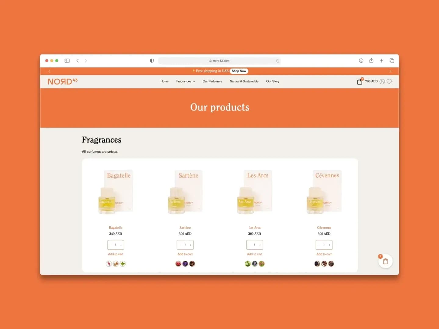 Nord43 Perfumes — Интернет-магазин парфюмерии